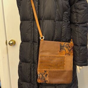 Fossil Vintage Patchwork Leather Crossbody Boho
Western Indie Style